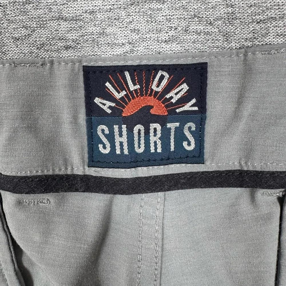 Faherty Shorts Men's Size 34 Gray All Day Hybrid Drawstring Beach Golf Outdoor